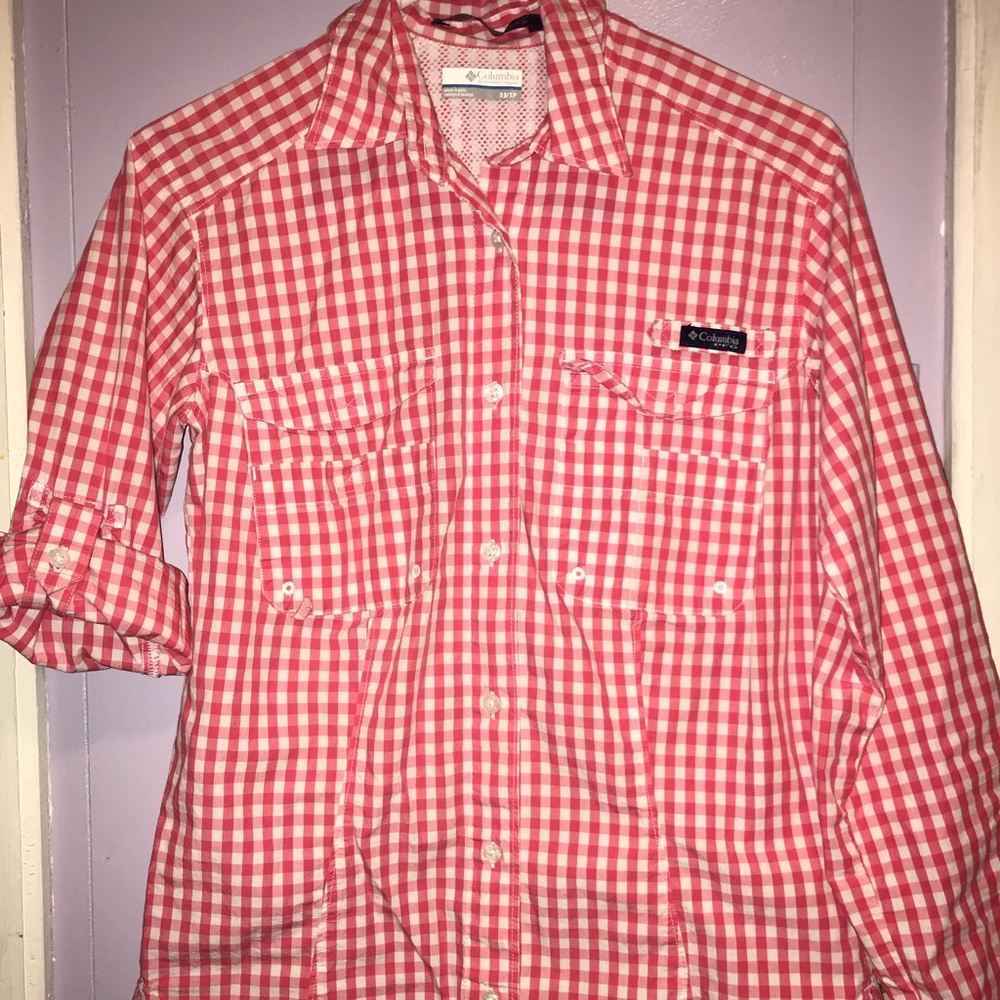 Women’s super bonehead Pfg Columbia shirt